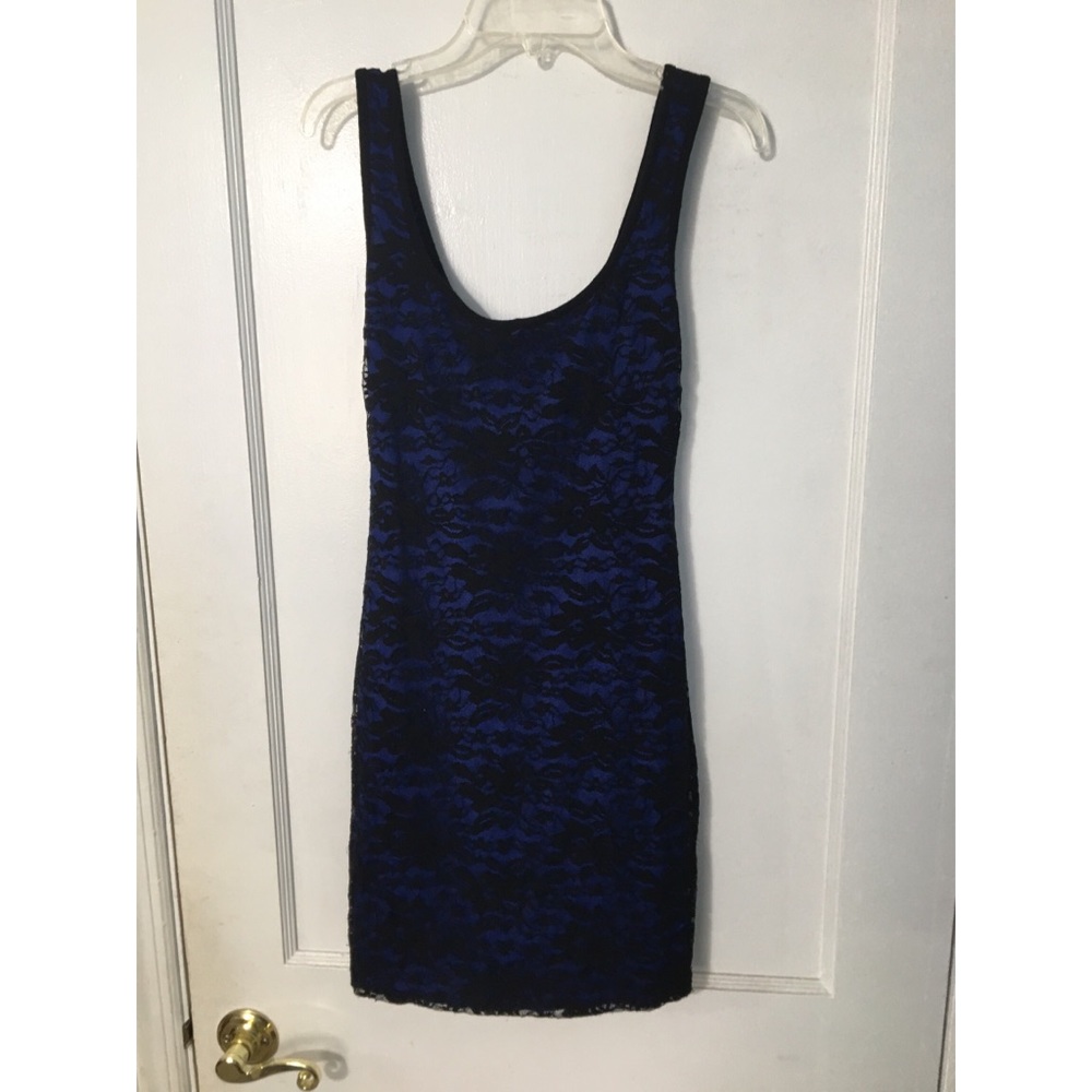 Black and Blue Dress